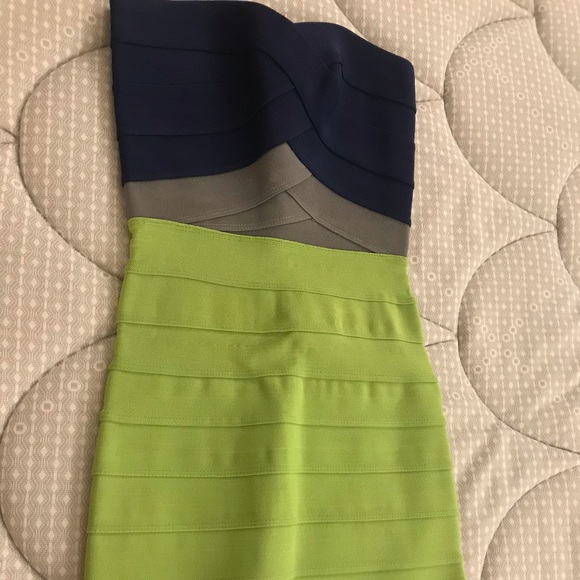 Strapless Bandage Dress by Pleasure Doing Business - Picture 3 of 3